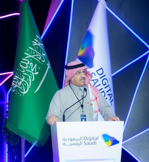  وزير التعليم يوسف بن عبد الله البنيان في مؤتمر 