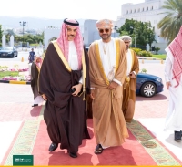 وزير الخارجية السعودي في مستهل زيارته الرسمية إلى سلطنة عمان - حساب وزارة الخارجية على تويتر