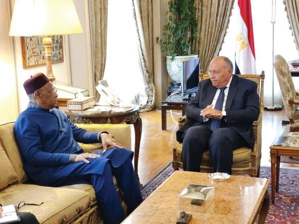 وزير الخارجية المصري يستقبل المبعوث الأممي لليبيا - اليوم