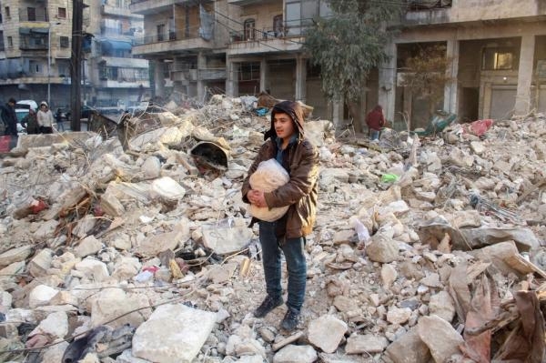 خسائر فادحة جراء زلزال سوريا - رويترز