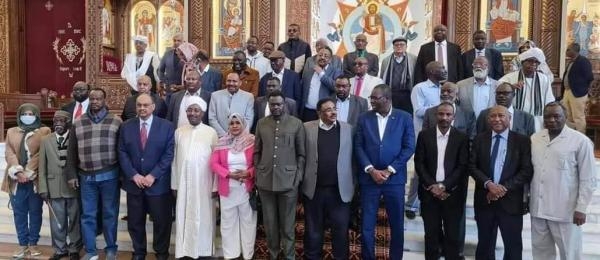 القوى والأحزاب السودانية التي شاركت في ورشة القاهرة للحوار - اليوم