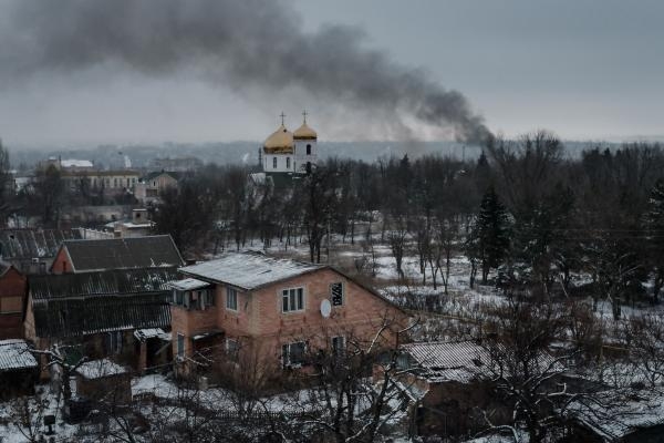 دمار واسع النطاق في باخموت شرقي أوكرانيا - موقع cnn