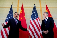 وزيرا الخارجية الأمريكي والصيني التقيا على هامش مؤتمر ميونخ للأمن - رويترز