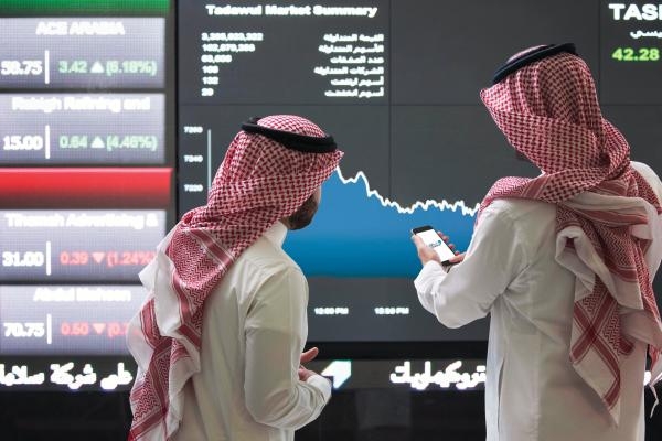 «الأحمر» يكسو سوق الأسهم السعودية في ختام تعاملات الاثنين