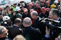 أردوغان يزور بعثة "الملك سلمان للإغاثة" في تركيا ويشكر المملكة