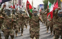مسيرة لعناصر الباسيج القمعية بهدف إرهاب سكان طهران- سي إن إن