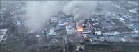 تضرر مبنى سكني.. روسيا تشن هجومًا ليليًا على زابوريجيا جنوب أوكرانيا