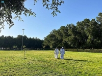 حدائق نجران تشهد إقبالا من الزوار مع بداية إجازة الفصل الدراسي الثاني