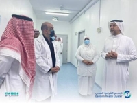 الدكتور عبد العزيز الغامدي يتفقد العمل في مستشفى الرفيعة العام - تويتر تجمع الشرقية الصحي