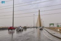 أمطار متوسطة إلى غزيرة على منطقة الباحة - واس 