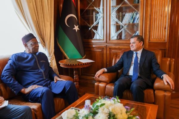 رئيس الحكومة المنتهية ولايتها يستقبل المبعوث الأممي لليبيا - اليوم
