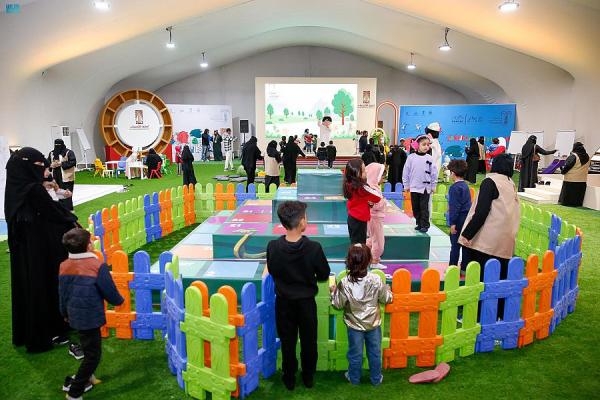 نظم المهرجان فعاليات متنوعة للأطفال ومسابقات ورسم - واس