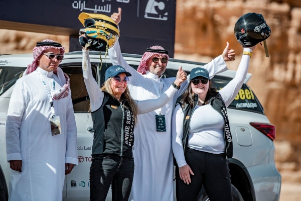 سائقات سعوديات يشاركن في رالي جميل بالتزامن مع يوم المرأة العالمي