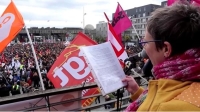 إضراب عاملي المصافي البترولية في فرنسا - رويترز