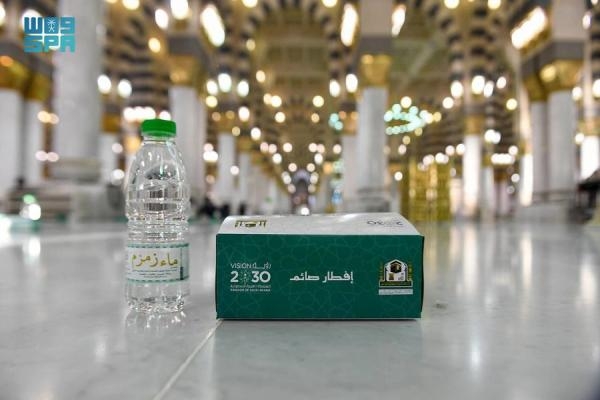 اعتماد 11 شركة متخصصة لتقديم إفطار رمضان في المسجد النبوي