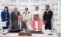 توقع اتفاقية بين الخطوط السعودية وبوينج لشراء 49 طائرة - حساب الخطوط السعودية 