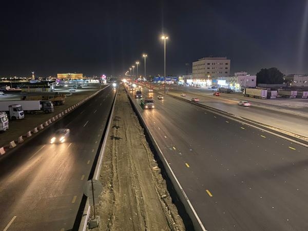 بطول 22 كيلومترًا.. افتتاح طريق أبو حدرية بعد انتهاء الصيانة