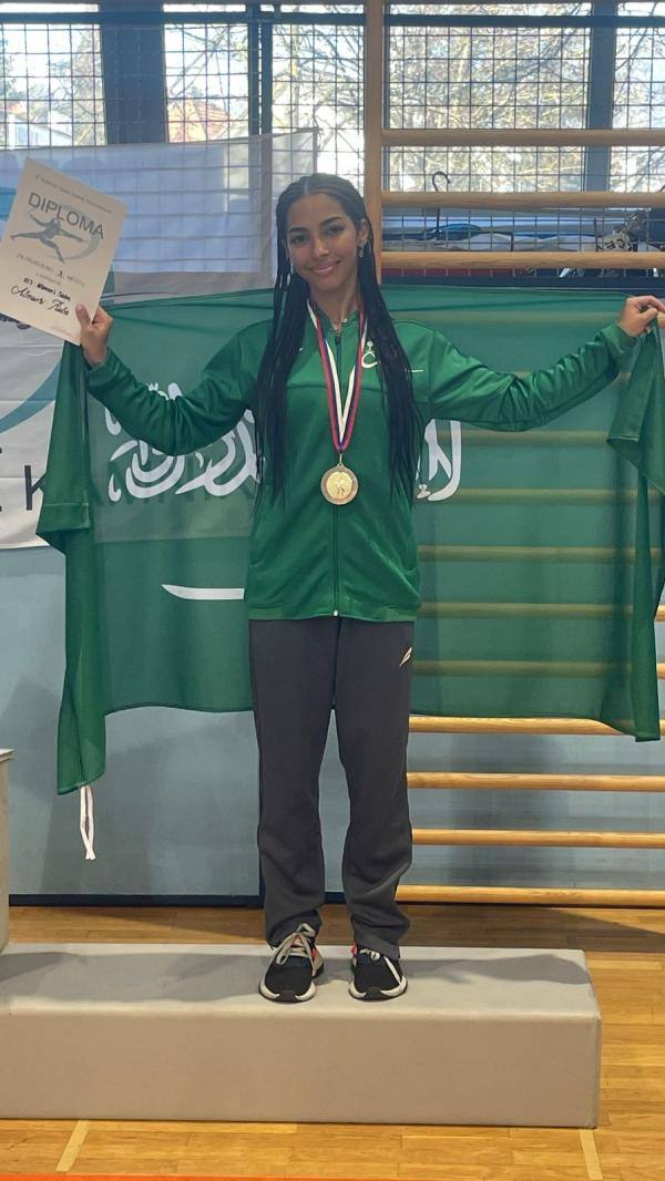 ربى المصري:حققت أول ميدالية في الجولة الأوروبية بتاريخ المبارزة السعودية