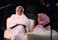 صاحب السمو الملكي الأمير بدر بن عبد المحسن بن عبد العزيز أثناء الحفل - اليوم