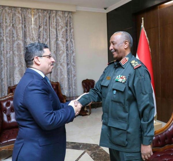 جدد مساندته للشرعية.. البرهان: السودان حريص على سلام واستقرار اليمن