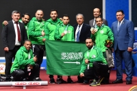 بعثة المنتخب السعودي لرفع الأثقال تصل إلى ألبانيا للمشاركة في بطولة العالم للناشئين
