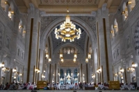 الاستعداد لتوافد المصلين بشكل كبير في شهر رمضان المبارك - حساب رئاسة شؤون الحرمين على تويتر