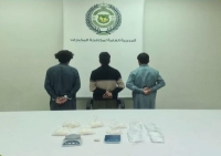 القبض على 3 باكستانيين بحوزتهم مخدر "الشبو" في الرياض