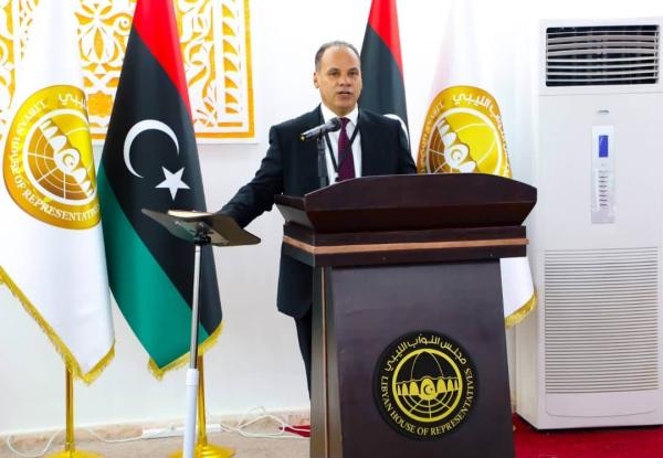 وزير الدفاع بالحكومة الليبية المكلفة من البرلمان أحميد حومة- اليوم