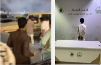 الرياض.. القبض على شخص صدم مركبات عمدًا وأطلق النار