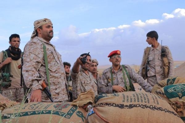 مساعد رئيس هيئة التدريب يتفقد أفراد الجيش اليمني في الجوف - اليوم