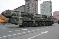 أحد الصواريخ الروسية العابرة للقارات قبل الإطلاق - مشاع إبداعي