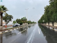 "الأرصاد": أمطار متوسطة إلى غزيرة على منطقة جازان