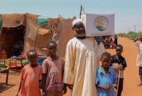 مساعدات إغاثية إلى السودان- موقع ساهم