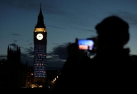 ساعة بيج بن في لندن - رويترز