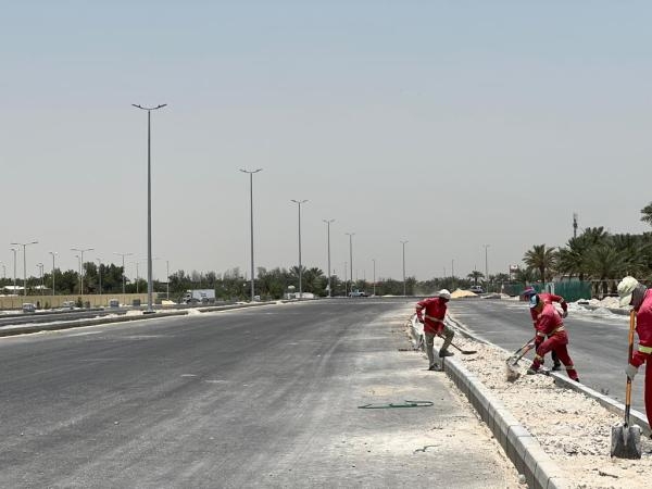إنجاز 80% من إحدى مراحل مشروع تطوير شارع الملك عبد العزيز - اليوم