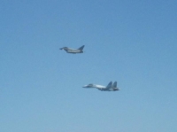 الطائرتان كانتا في مهمة مراقبة فوق بحر البلطيق - حساب Royal Air Force على تويتر
