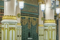 الحجرة النبوية الشريفة- وكالة شؤون المسجد النبوي على تويتر