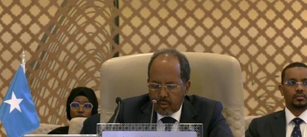 رئيس الصومال: نثمن الجهود السعودية الأمريكية بشأن إنهاء الصراع في السودان