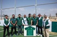 اتحاد القدم يدشن البرنامج التدريبي لتأهيل مدربي ومدربات كرة القدم بمخيم الزعتري