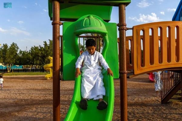 متنزه الأمير فهد بن سلطان يوفر تجربة ترفيهية للأطفال - واس