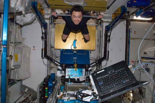 يمارس رواد الفضاء الرياضة حوالي ساعتين كل يوم - مديرية تكنولوجيا رحلات الفضاء البشرية JAXA