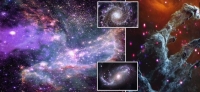 تفاصيل مذهلة.. صور لـ"ناسا" ترصد ألوان الكون الحقيقية و"أعمدة الخلق"