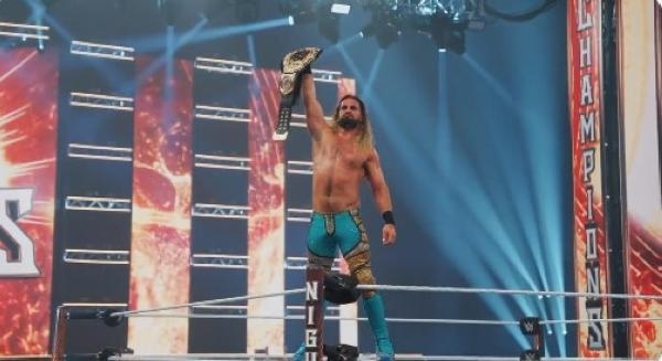 ليلة الأبطال بجدة.. سيث رولينز يرفع حزام العالم للوزن الثقيل في WWE