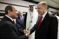 الرئيس المصري هنأ نظيره التركي بالفوز في انتخابات الرئاسة - رويترز