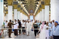 انسيابية الحشود بالمسجد النبوي - واس