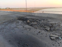  الجسر تعرض لهجوم بصواريخ دمرت الطريق - حساب NOELREPORTS على تويتر