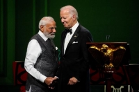 رئيس الوزراء الهندي ناريندرا مودي والرئيس الأمريكي جو بايدن - رويترز 
