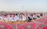 صلاة عيد الأضحى في محافظة الليث - اليوم