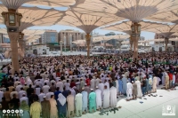 المسجد النبوي يستقبل 4 ملايين و252 ألف مصل وزائر