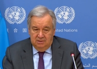 أكد الأمين العام للأمم المتحدة على ضرورة العمل الجماعي للقضاء على الجوع- تويتر جوتيريش